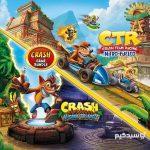 تصویر باندل Crash Bandicoot شامل N. Sane Trilogy و CTR Nitro-Fueled برای پلی استیشن