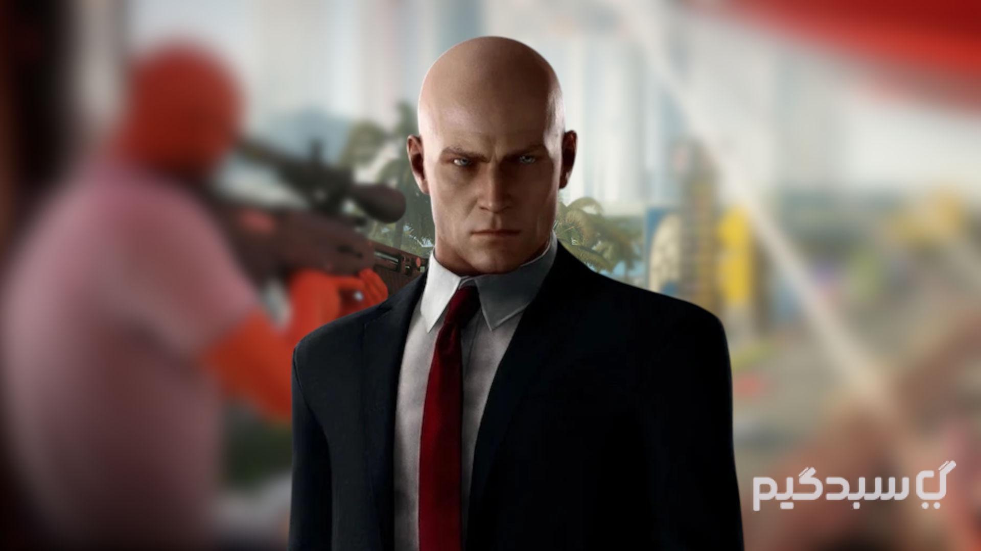 تصویر مأمور 47 در HITMAN World of Assassination با حالتی مخفی‌کاری