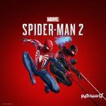 کاور اصلی بازی Marvel’s Spider-Man 2 برای کنسول PS5 شامل پیتر پارکر و مایلز مورالس