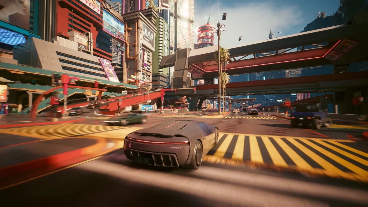 پوستر بازی Cyberpunk 2077 نسخه التیمیت ادیشن به همراه کاراکتر V و جانی سیلورهند برای خرید اکانت قانونی PS5